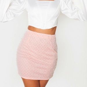 PRETTY LITTLE THING PINK SKIRT